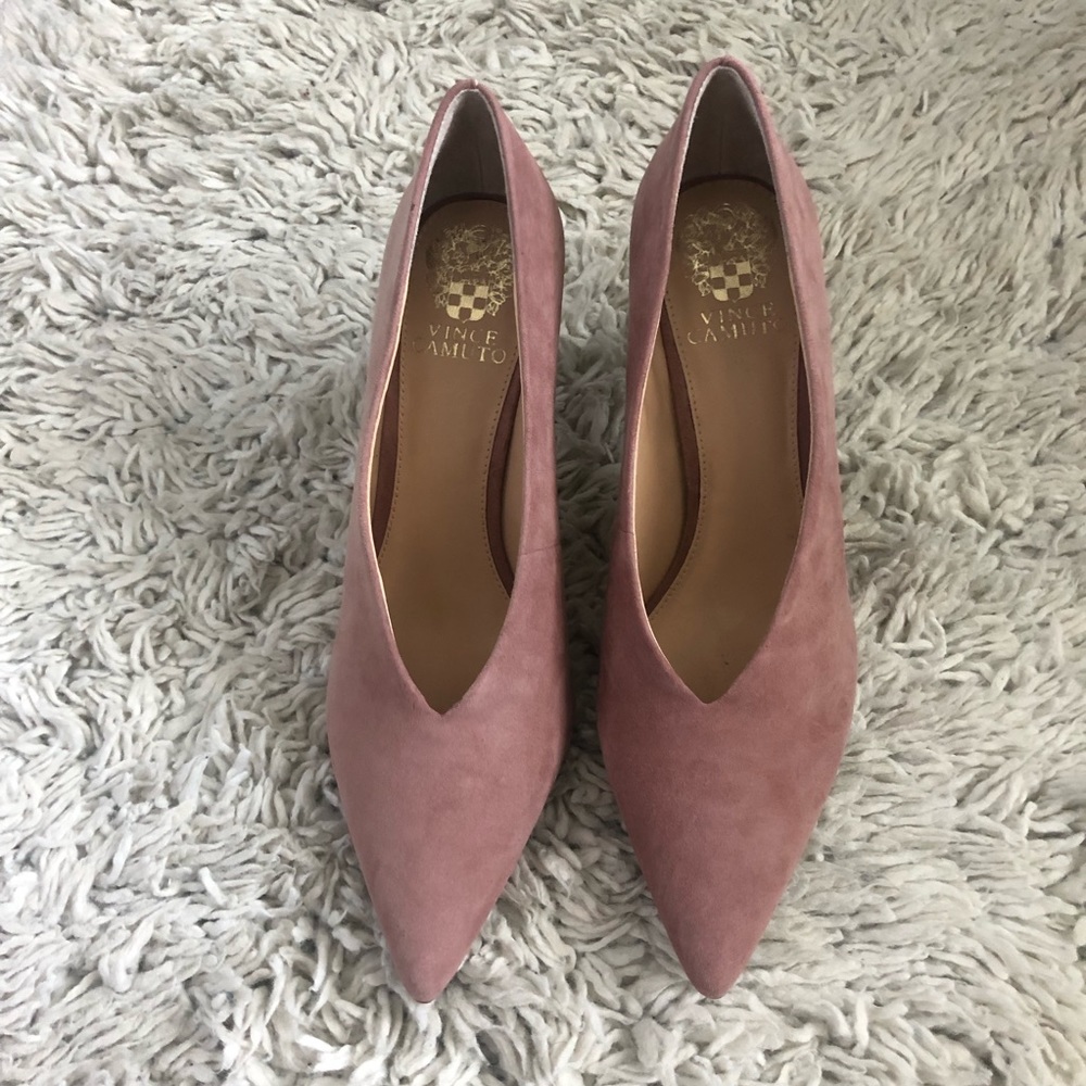 Vince Camuto pink heels Sz 9